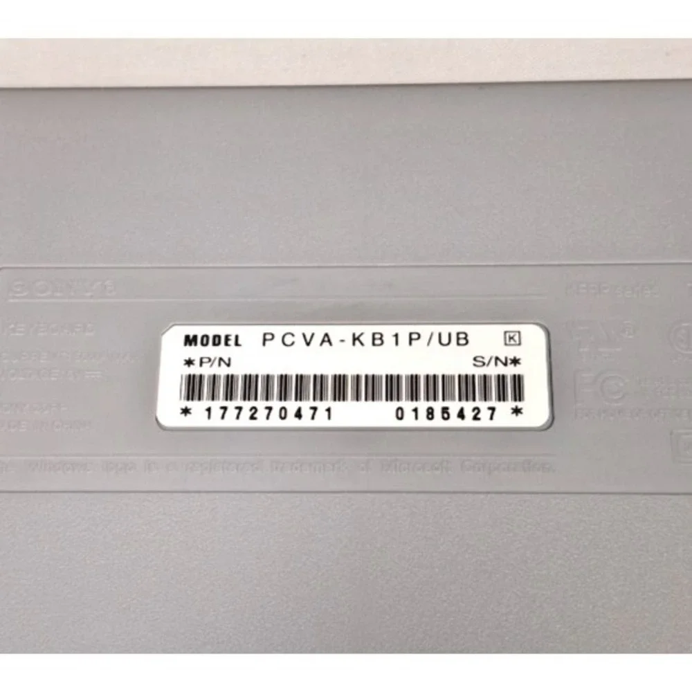 Sony Wired Internet Keyboard PCVA-KB1P/UB PS/2
